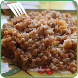 Гречка по- купечески со свининой